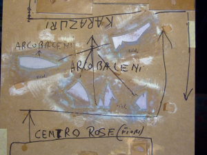 046-STAMPA Quiete di un futurismo luminoso Legni