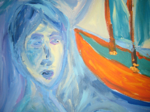 Blue art