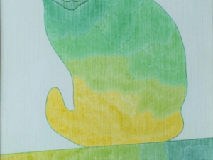 La gatta verde