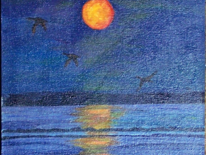 Tramonto a Massaciuccoli